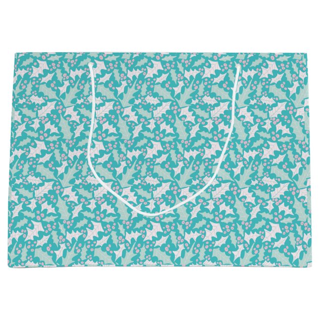 Bolsa de regalo grande de Icy Holly (Anverso)