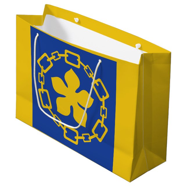 Bolsa de regalo grande de la bandera de Hamilton,  (Angulo Anverso)