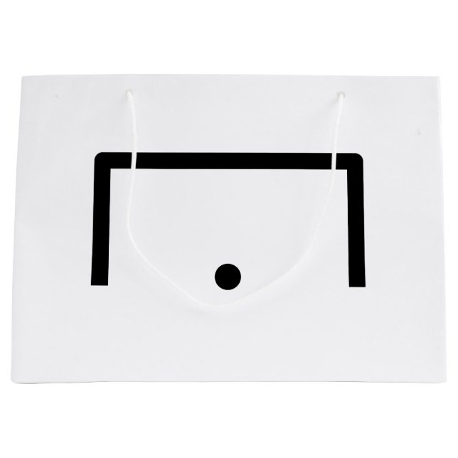 Bolsa de regalo grande de objetivo (Anverso)