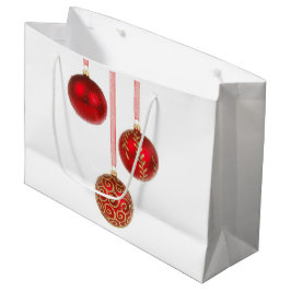 Bolsa de regalo grande de Ornamentos de Navidad de