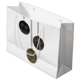 Bolsa de regalo grande de Ornamentos de Navidad de