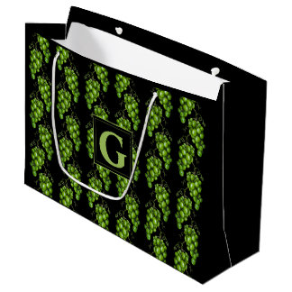 Bolsa de regalo grande de uvas verdes