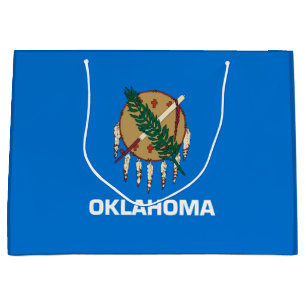 Bolsa De Regalo Grande Decoración de diseño de la bandera del estado de
