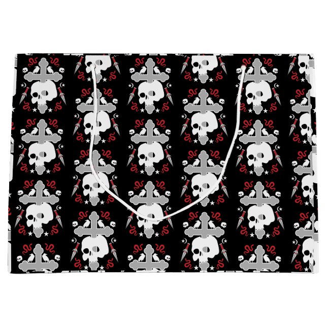Bolsa De Regalo Grande Decorativo gótico (Anverso)
