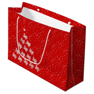 Bolsa de regalo grande del árbol de navidad de Tex