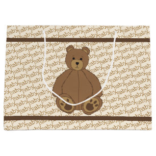 Bolsa de regalo grande del oso de peluche