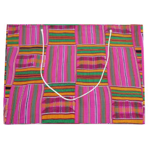 Bolsa de regalo grande del patrón africano