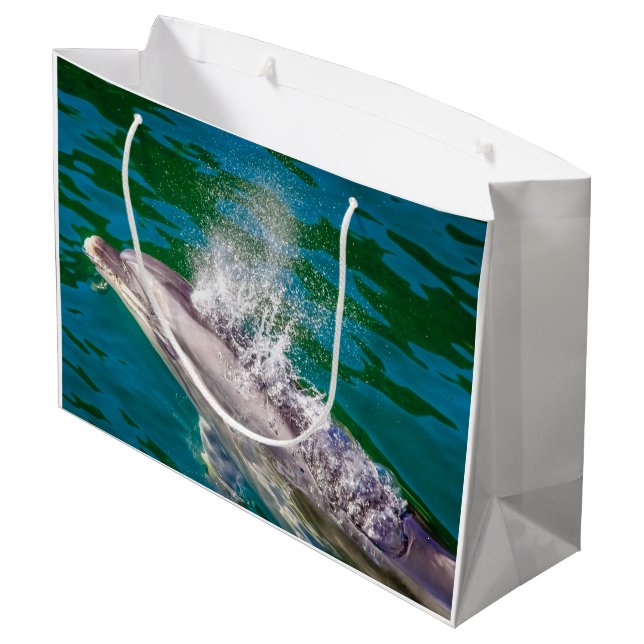 Bolsa De Regalo Grande Delfín En Milford Sound, Nueva Zelanda (Angulo reverso)