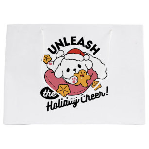 Bolsa De Regalo Grande Desata el aplauso de las vacaciones - Navidades de