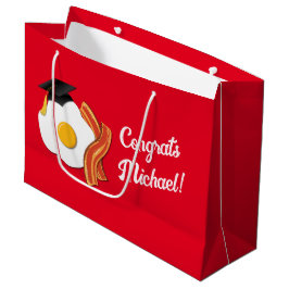 Bolsa De Regalo Grande Desayuno Brunch Graduation Party