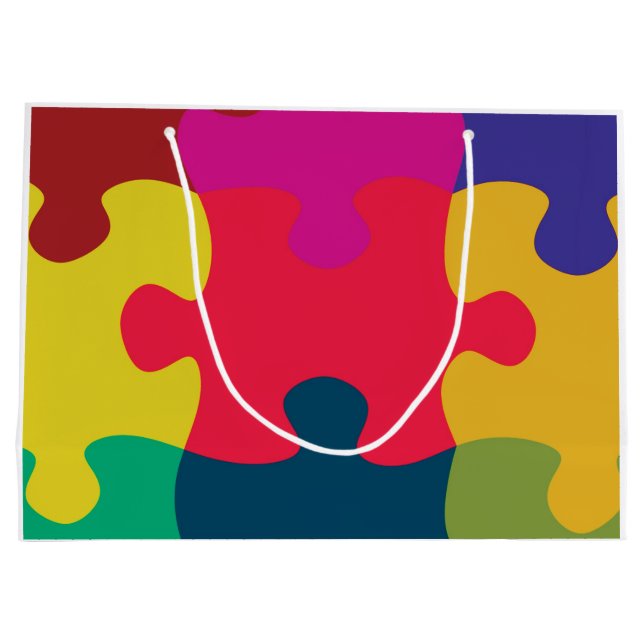 Bolsa De Regalo Grande Desconcertado (Reverso)