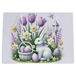 Bolsa De Regalo Grande Deseos de Pascua