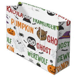 Bolsa De Regalo Grande Desfile De Candy Monster Para Halloween