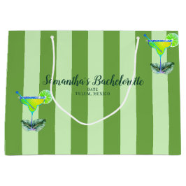 Bolsa De Regalo Grande Despedida de Soltera Margarita Matrimonio Tequila 