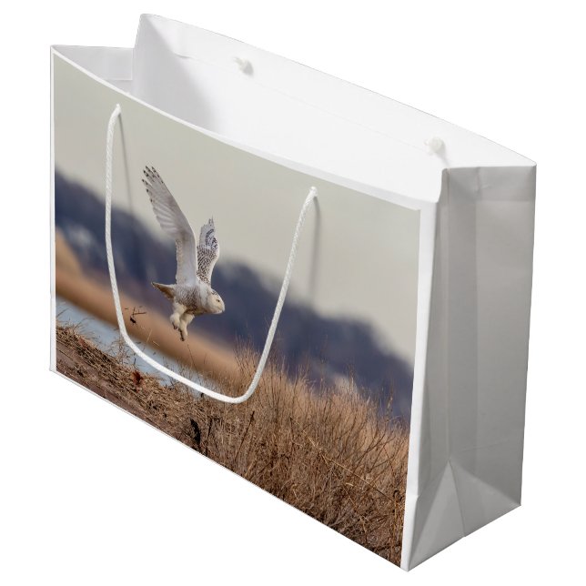 Bolsa De Regalo Grande Despegando lechuza (Angulo Anverso)