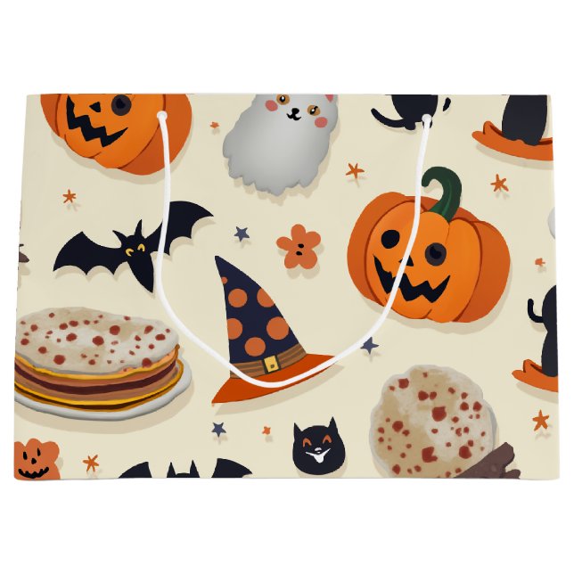 Bolsa De Regalo Grande día de halloween (Anverso)