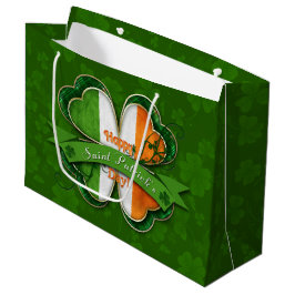 Bolsa De Regalo Grande Día de San Patricio - Feliz Día de San Patricio