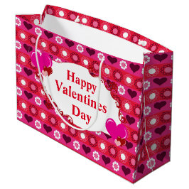 Bolsa De Regalo Grande Día de San Valentín grande