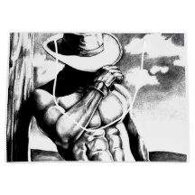 Dibujo de carbón de carbón vegetal Masculino de Co