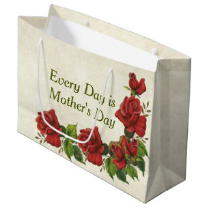 Bolsa De Regalo Grande Dígalo con los rosas