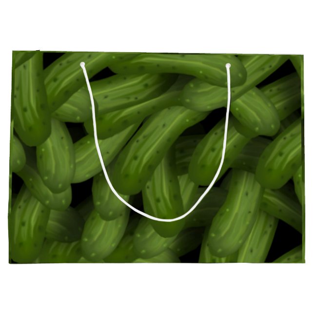 Bolsa De Regalo Grande Dill Pickles (Reverso)