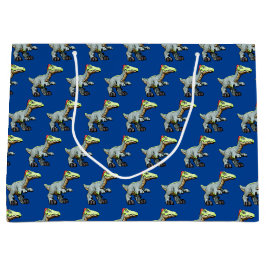 Bolsa De Regalo Grande Dilophosaurus Personalizado