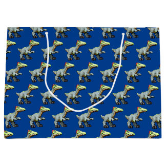 Bolsa De Regalo Grande Dilophosaurus Personalizado