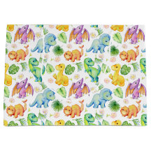 Dinosaurio de bebé colorido