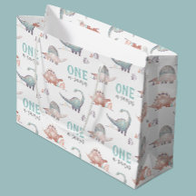 Dinosaurio One-A-Saurus Primer cumpleaños