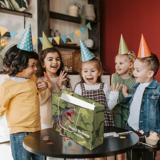 Bolsa De Regalo Grande Dinosaurio T Rex Jurassic World (Incredible Dinosaur Party Ideas to Make You Roar!)