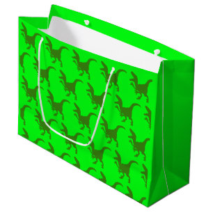 Bolsa De Regalo Grande Dinosaurios en rampa