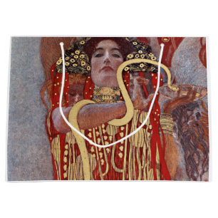 Bolsa De Regalo Grande Diosa de la Salud, Hygieia (Salus), Gustav Klimt