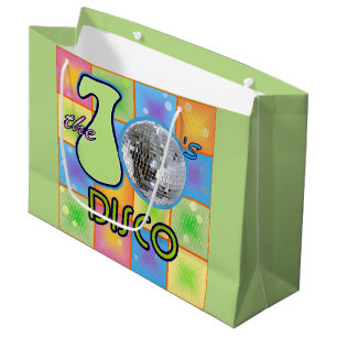 Bolsa De Regalo Grande disco 70s