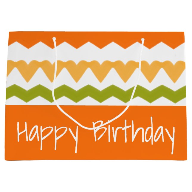 Bolsa De Regalo Grande Diseñador de patrones moderno (Anverso)