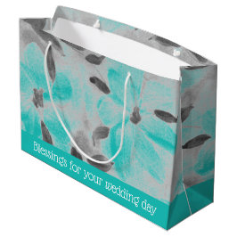 Bolsa De Regalo Grande Diseñador florido encantador
