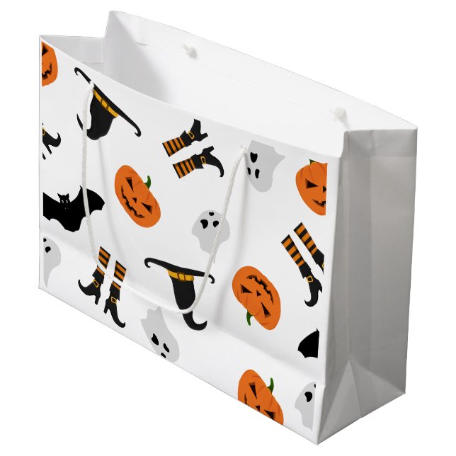 Bolsa De Regalo Grande Diseño de bolsitas de regalo con modelo de Hallowe (Angulo Anverso)