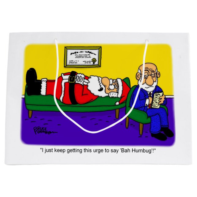 Bolsa De Regalo Grande Diseño de Navidades 11 (Anverso)