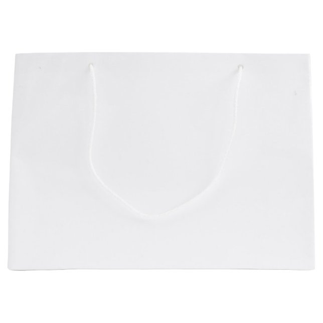 Bolsa De Regalo Grande Diseño de patrones de saludos de Navidad (Anverso)