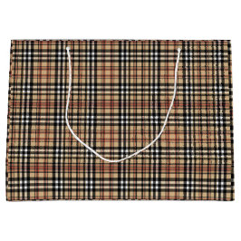 Bolsa De Regalo Grande Diseño de plante clásico