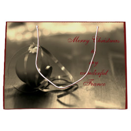 Bolsa De Regalo Grande Diseño personalizado de ferias navideñas navideñas