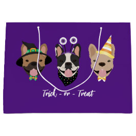 Bolsa De Regalo Grande Disfraces de Halloween para Bulldog Francés