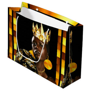 Bolsa De Regalo Grande Diva afroamericana