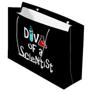 Bolsa De Regalo Grande "DIVA de un científico"