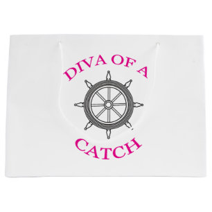 Bolsa De Regalo Grande "Diva de una trampa"