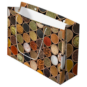 Bolsa De Regalo Grande Diversas especias e ingredientes alimentarios