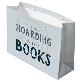 Bolsa De Regalo Grande Divertido "No aguantar si son libros" Amantes del