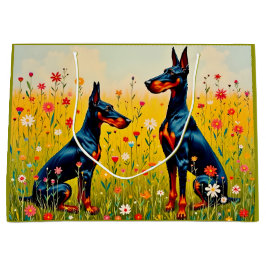 Bolsa De Regalo Grande Doberman 