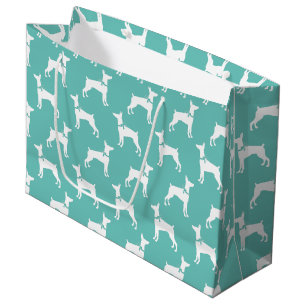 Bolsa De Regalo Grande Dobermann Pinscher Dog Puppy Dobie