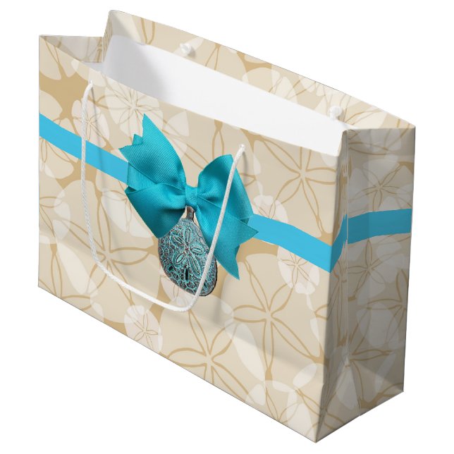 Bolsa De Regalo Grande Dólares de arena (Angulo Anverso)
