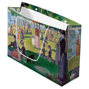 Bolsa De Regalo Grande Domingo por la tarde en La Grande Jatte, Seurat La